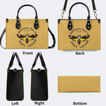 Body Lotion Surreal Death Moth - Leather Handbag