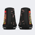 Unisex Girl Hunt Print - High Top Canvas