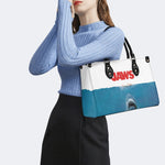 Quint's Shark Fishing Jaws Retro - Leather Handbag