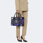 Leo Starry Sky - Leather Handbag