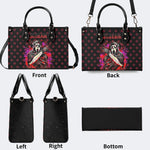 Horror Ghostface Print - Leather Handbag