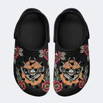 Death Moth Vintage Print - Slippers/Sandals