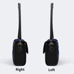 Classic Death Moth Vintage Print - Leather Satchel Bag