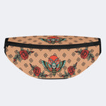 Vintage Death Moth Print - Fanny Package