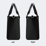 Mushroom Parasitic Skull - Leather Handbag