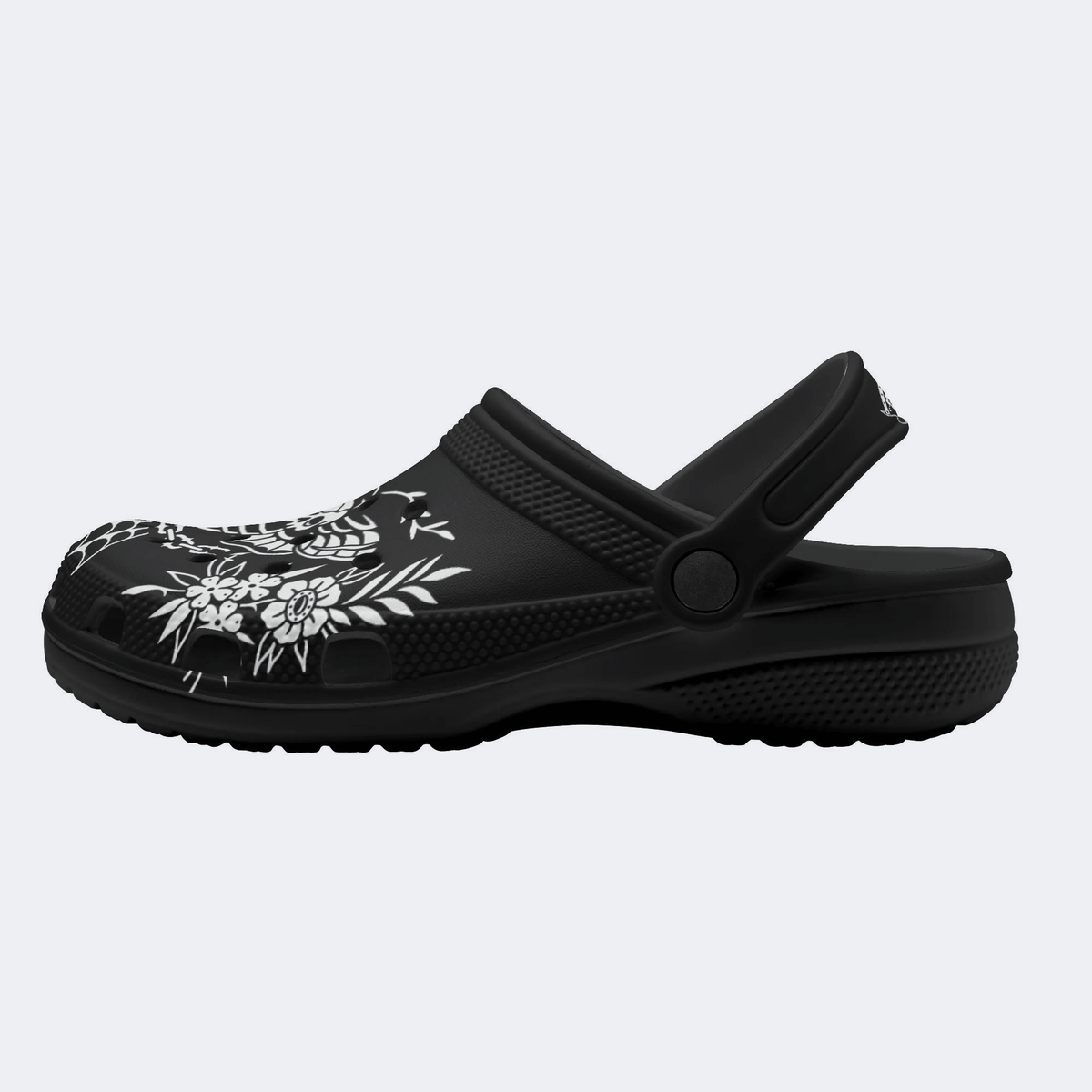 Death Moth Vintage Print - Slippers/Sandals