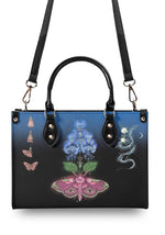 Celestial Bloom & Moth Handbag
