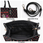 Horror Ghostface Print - Leather Handbag