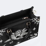 Gothic Eagle And Snake - Leather Handbag