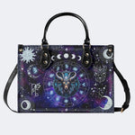 Capricorn Starry Sky - Leather Handbag