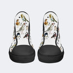 The Birds Horror - High Top Canvas