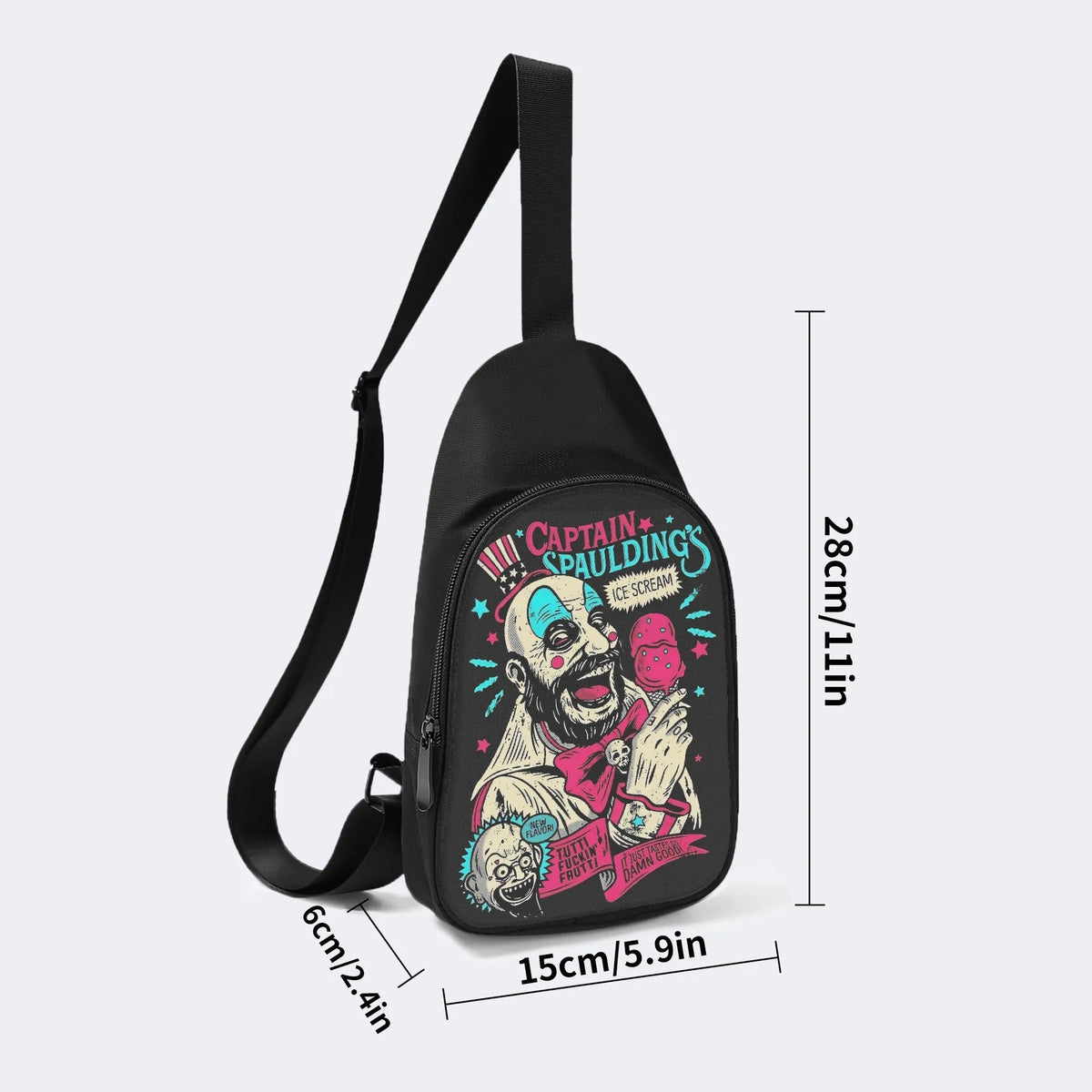 Horror Print - Chest Bag