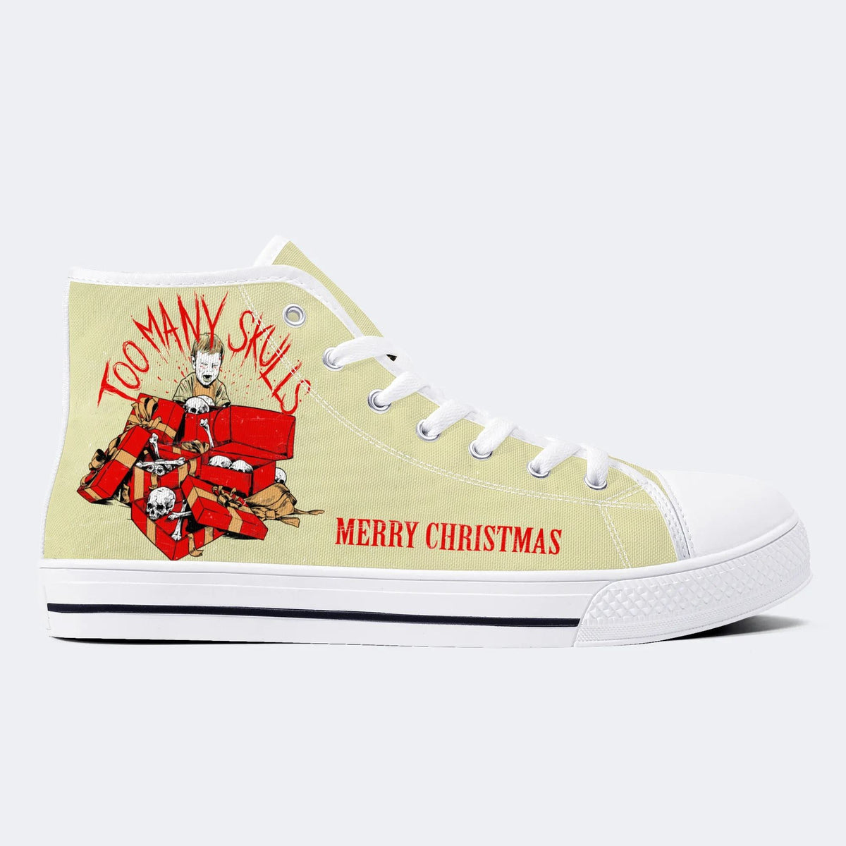 Too Many Skulls - High Top Canvas