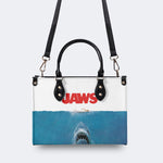 Quint's Shark Fishing Jaws Retro - Leather Handbag