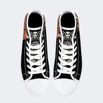 Unisex Hallwoeen Horror Print - High Top Canvas
