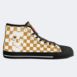 Unisex Monster Print - High Top Canvas