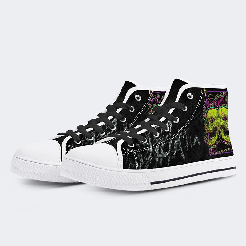 Unisex Horror Print - High Top Canvas