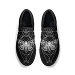 Unisex Death Moth&Skull - Slip On Shoes