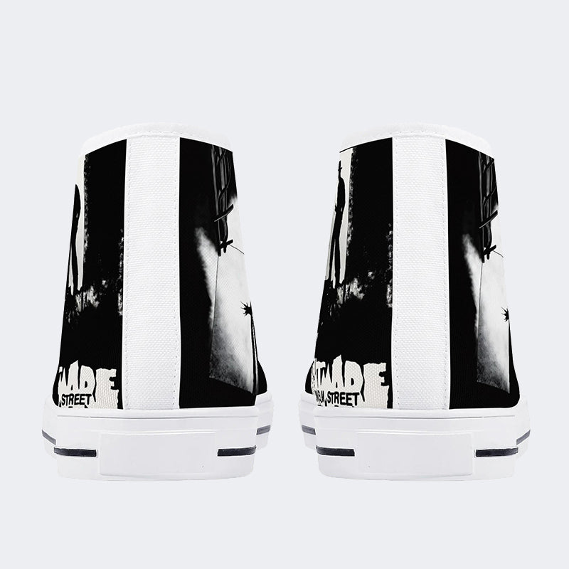Unisex Horror Print - High Top Canvas