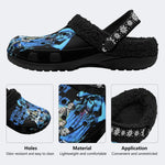 Night Of The Living Dead - Fur Lined Slippers/Sandals