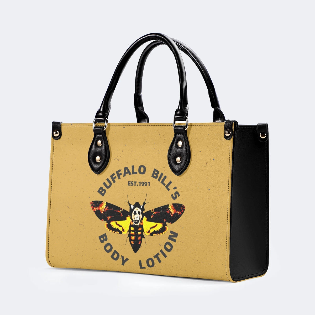 Body Lotion Surreal Death Moth - Leather Handbag