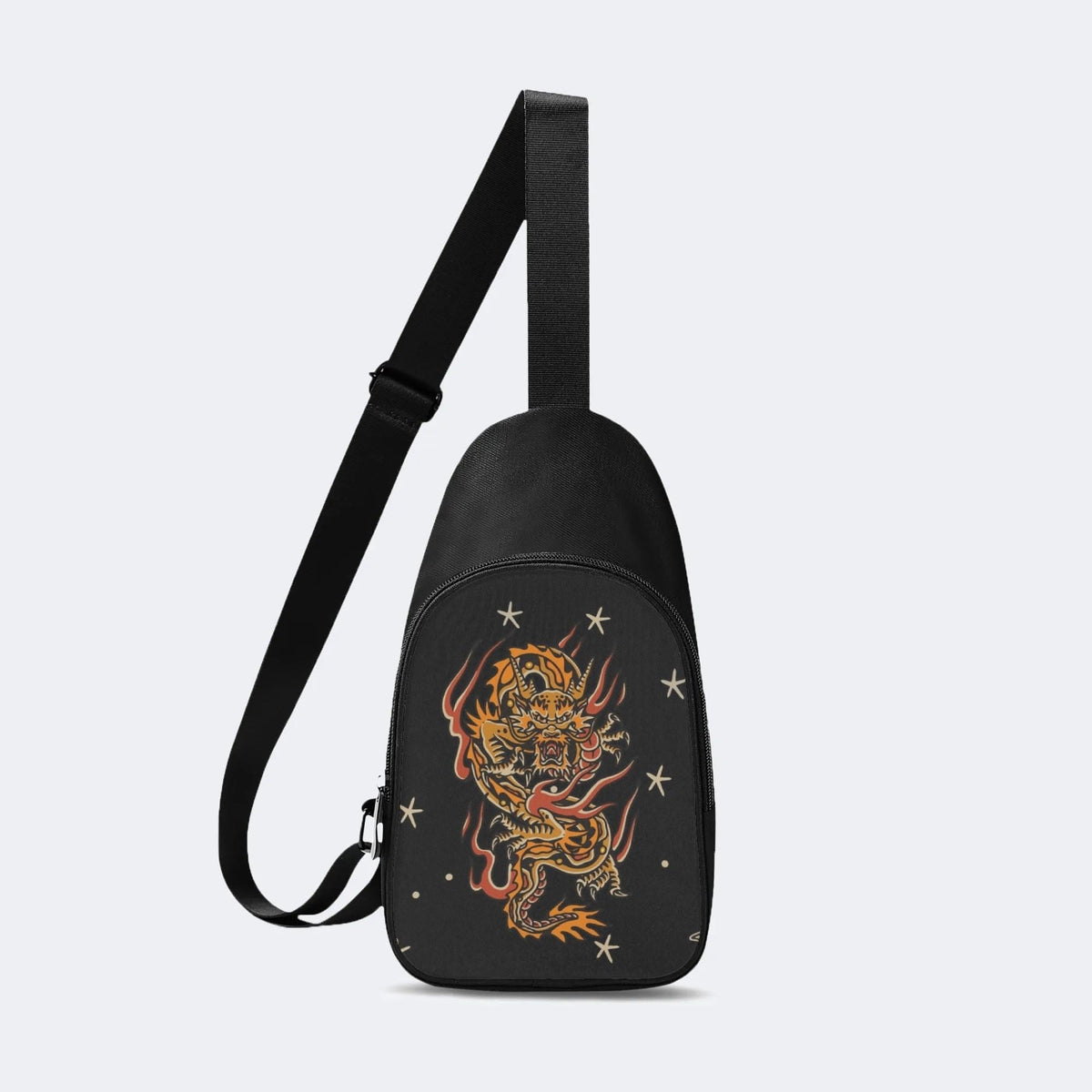 Traditional Dragon Print - Chest Bag