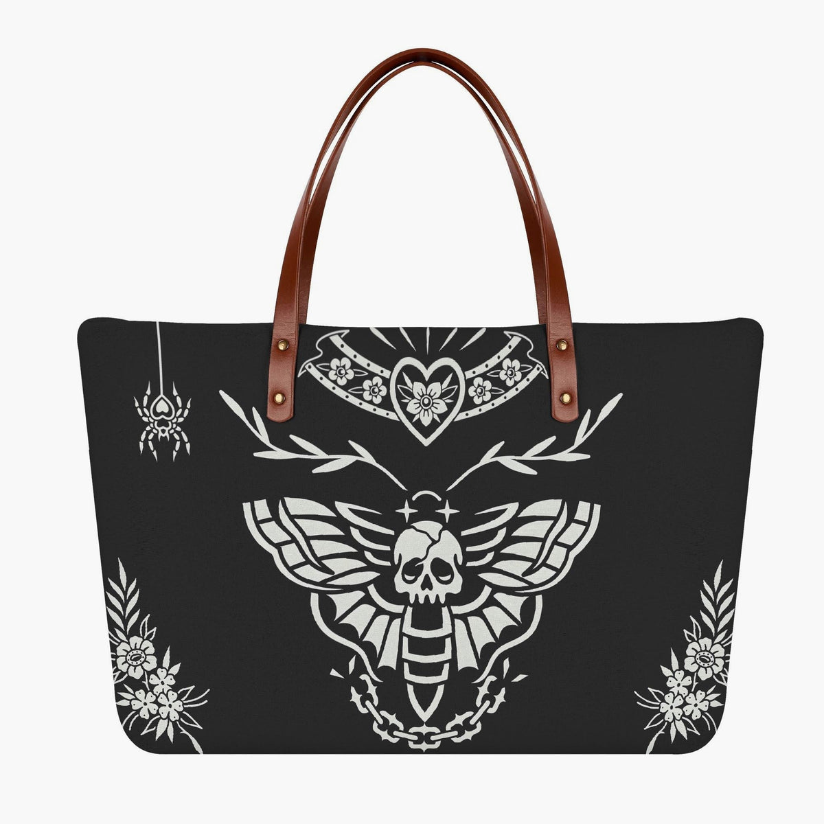 Death Moth Vintage Print - Handbag