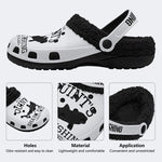 Quint's Shark Fishing Jaws Print - Fur Lined Slippers/Sandals