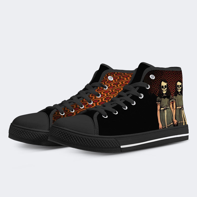 Unisex Horror Print - High Top Canvas