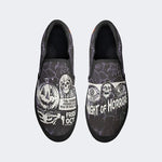 Unisex Night Of Horror Print - Slip On Shoes