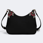 Cowboy Frog Print - Leather Crossbody Bag