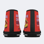 Shredded Bubble Gum Unisex Classic - High Top Canvas