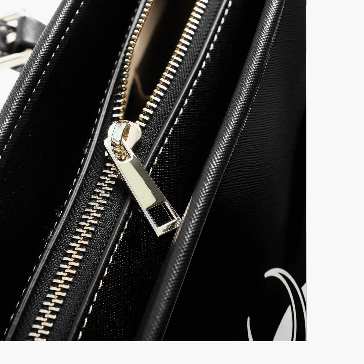 Death Moth Vintage Print - Leather Shoulder Bag