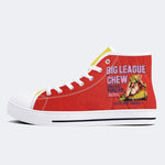 Shredded Bubble Gum Unisex Classic - High Top Canvas