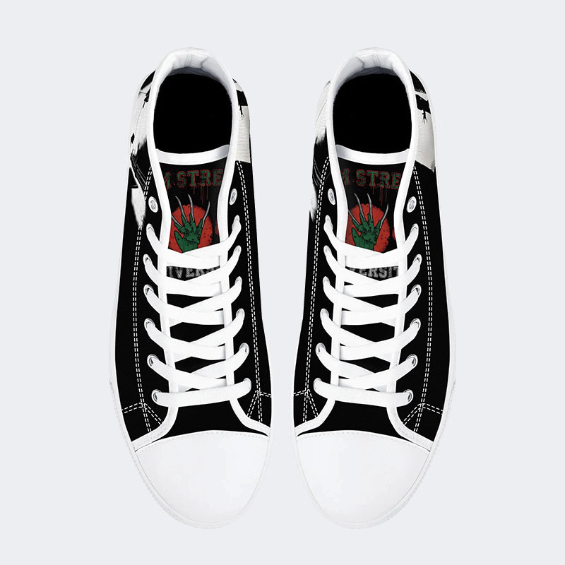 Unisex Horror Print - High Top Canvas