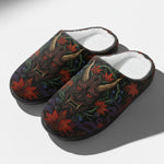 Kaede-bayashi Yasha Fleece-Lined Slippers
