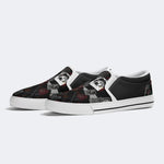 Horror Collage Print - Slip On Shoes