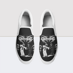 Ghost Print Slip On Shoes