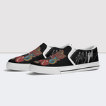 Queen Print Slip On Shoes
