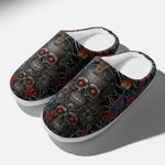 Ukiyo Gaikotsu Fleece-Lined Slippers