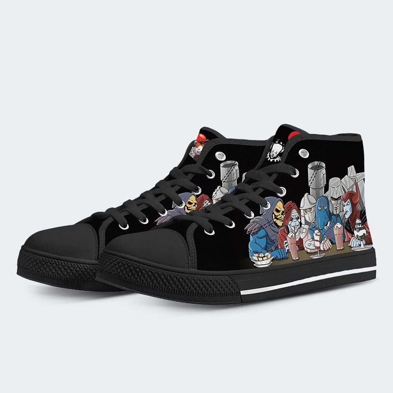 Unisex Horror Print - High Top Canvas