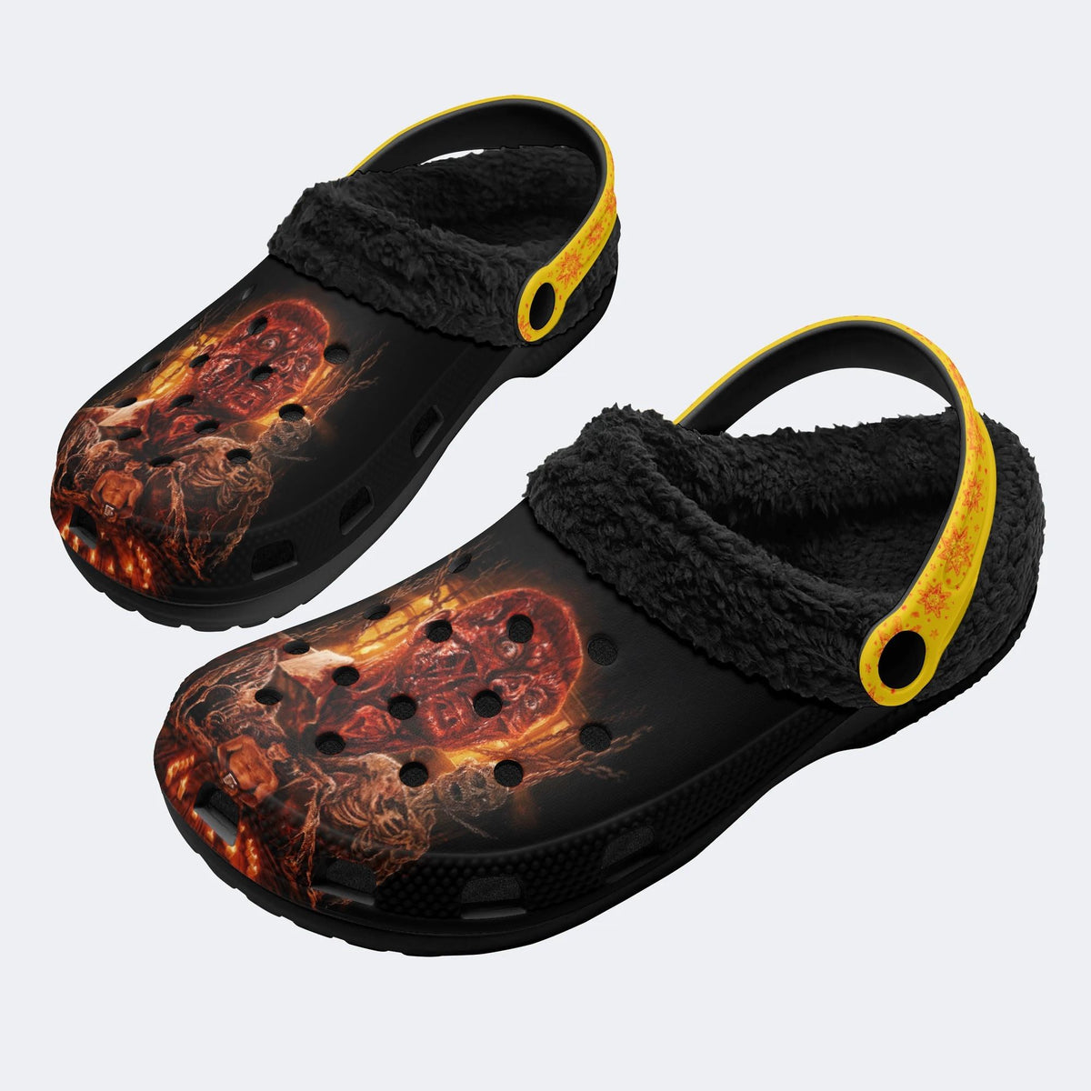 Frank's Lament - Fur Lined Slippers/Sandals