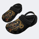 Bruno Mars Print - Fur Lined Slippers/Sandals