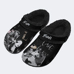 Ariana Grande Print - Fur Lined Slippers/Sandals