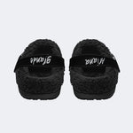 Ariana Grande Print - Fur Lined Slippers/Sandals