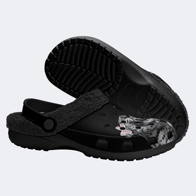 Ariana Grande Print - Fur Lined Slippers/Sandals