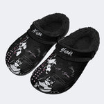 Ariana Grande Print - Fur Lined Slippers/Sandals