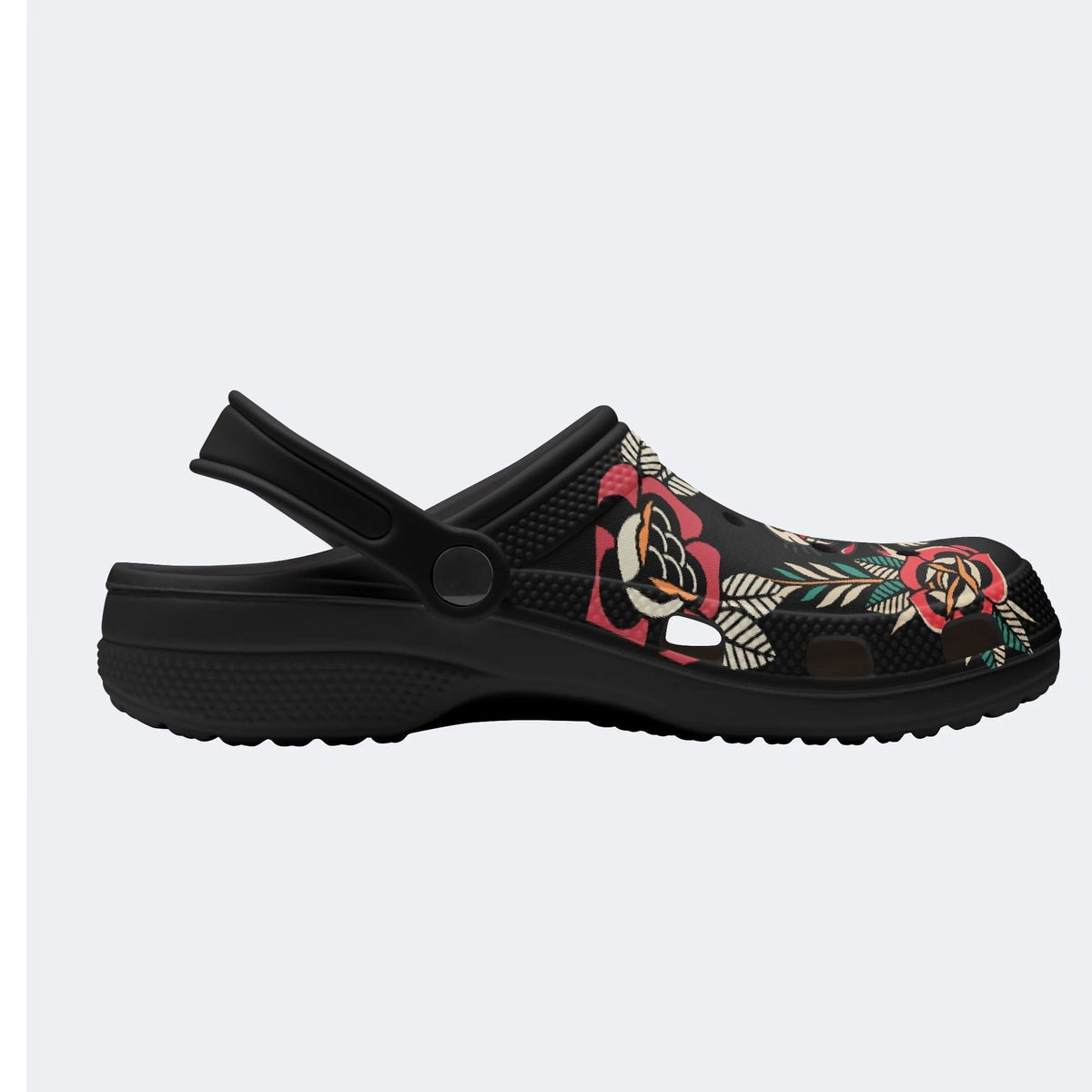 Flower Tiger Art Print - Slippers/Sandals
