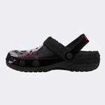 Unisex Horror Terrifier Print - Fur Lined Slippers/Sandals