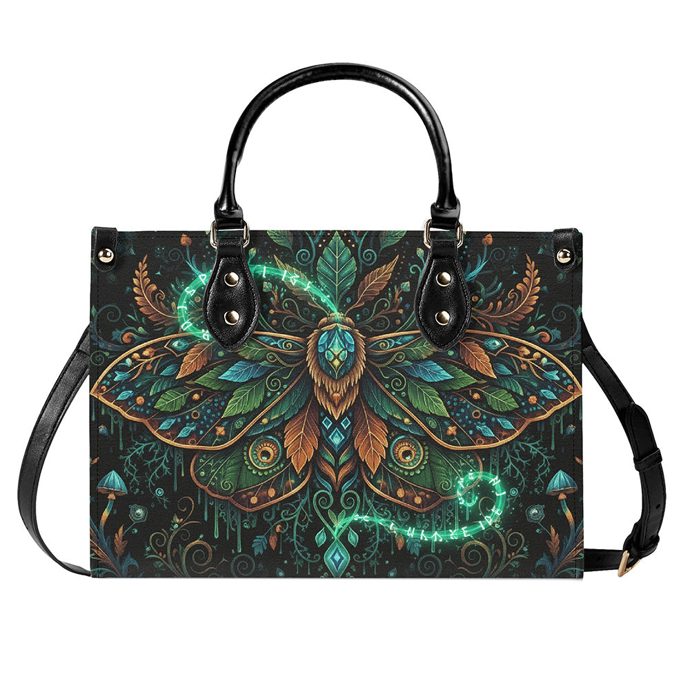 Verdant Dream - Leather Handbag